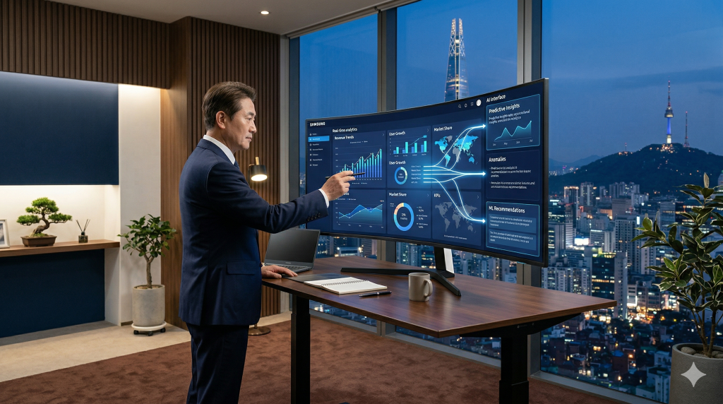 Google 애널리틱스 MCP 서버와 AI 연동을 통한 데이터 기반 의사결정 구조도