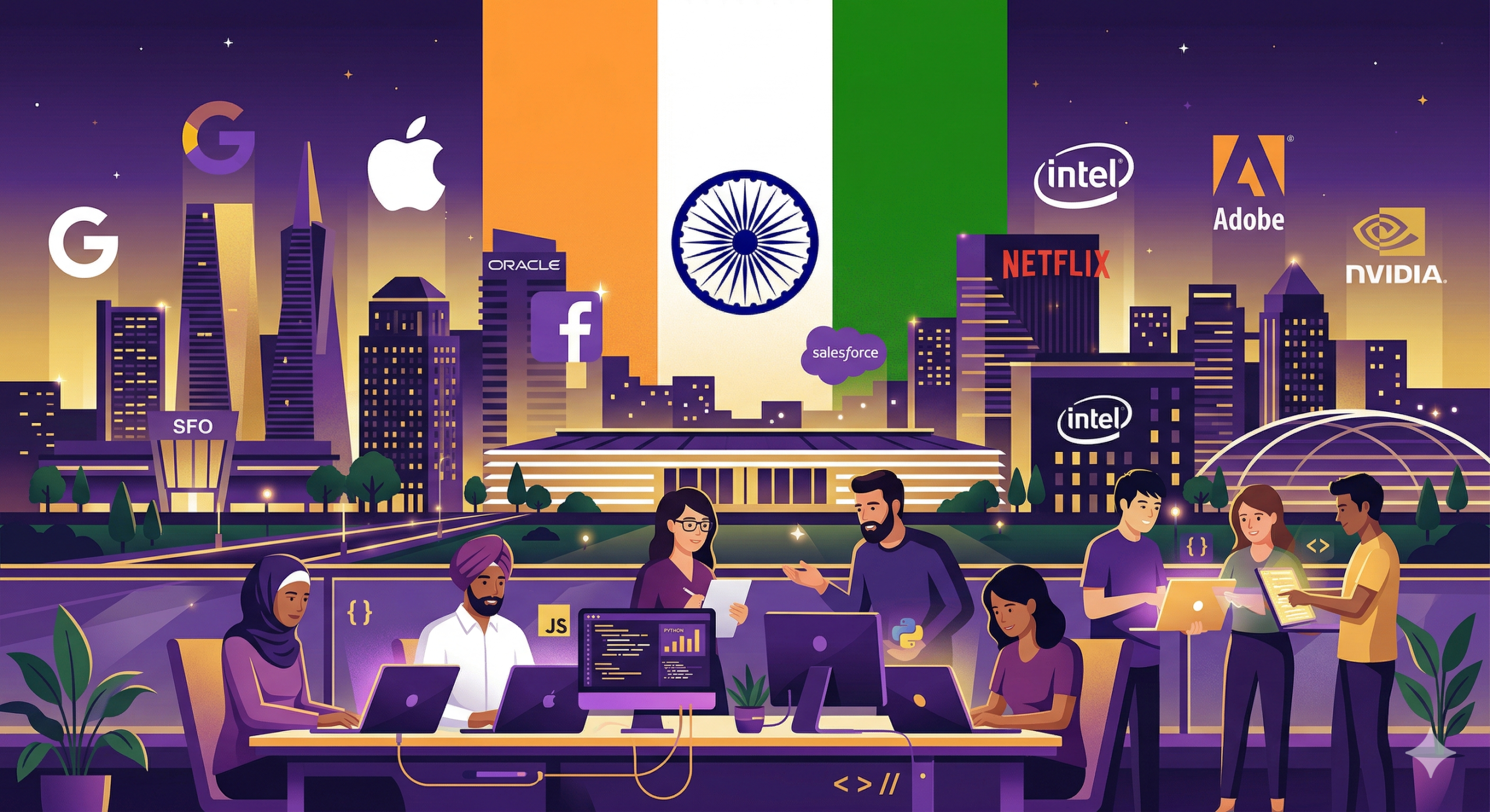 실리콘밸리가 인도 개발자를 선택하는 이유 | 미국 IT 업계 구조의 현실