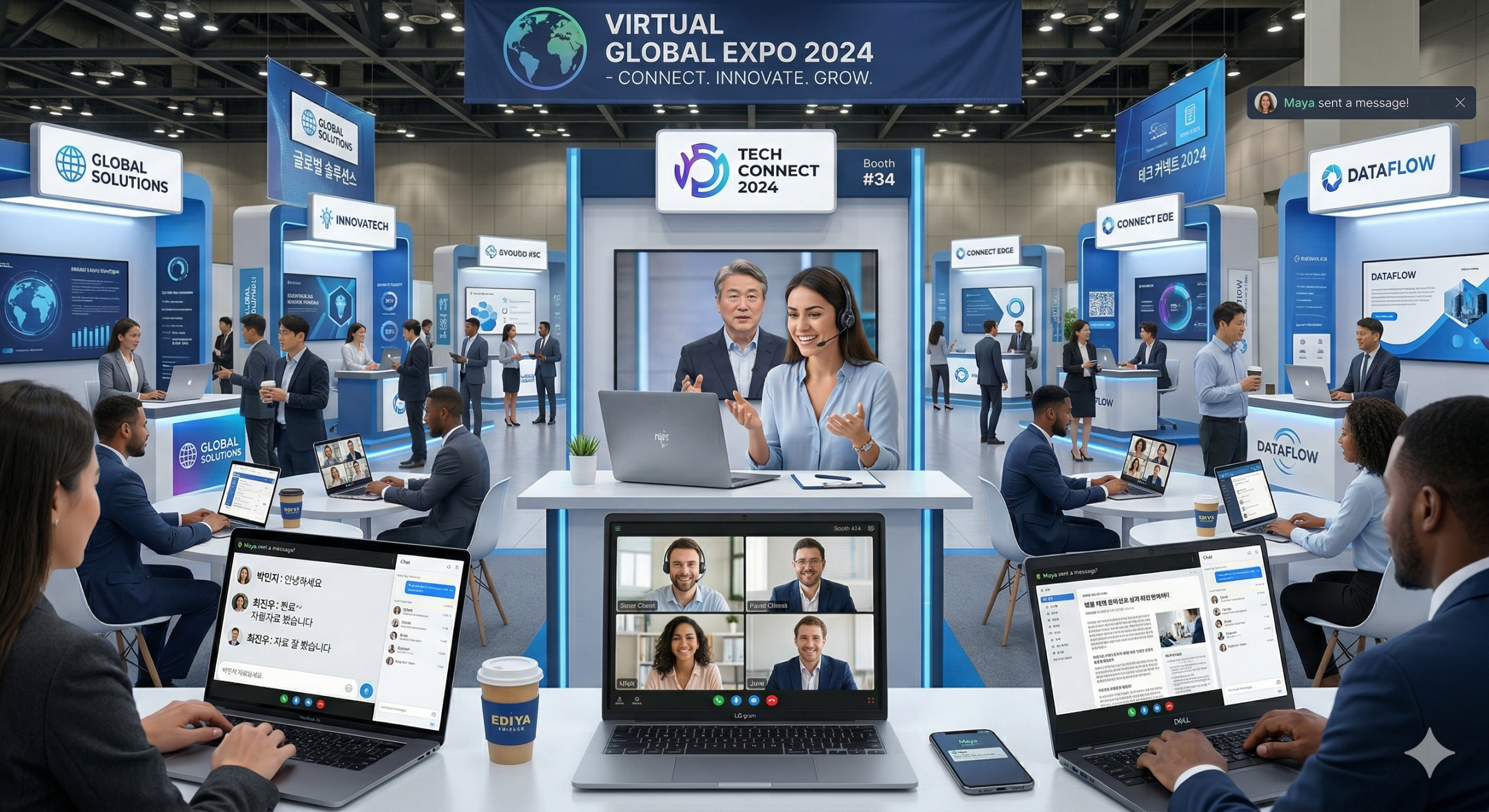 온라인 박람회·컨퍼런스 플랫폼 개발 — 코로나 이후에도 살아남는 버추얼 이벤트의 조건