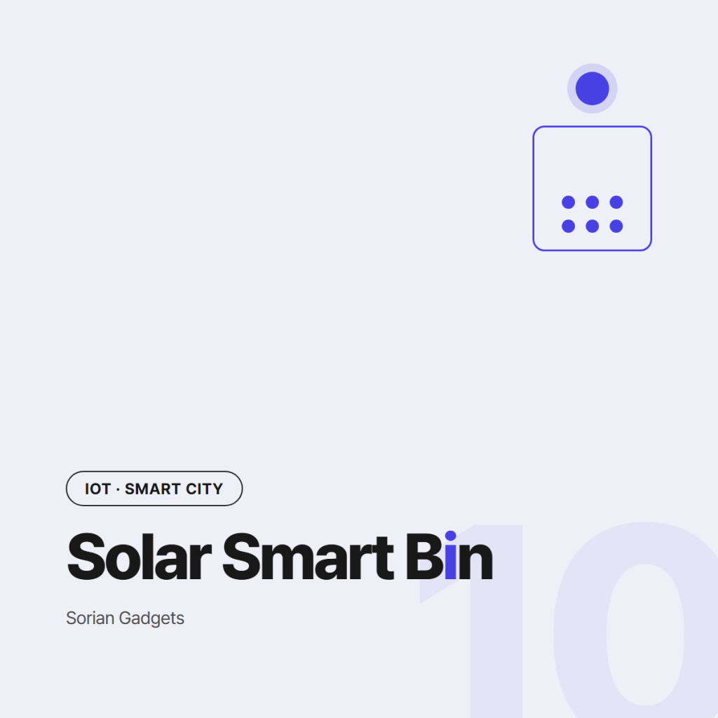 Solar Smart Bin